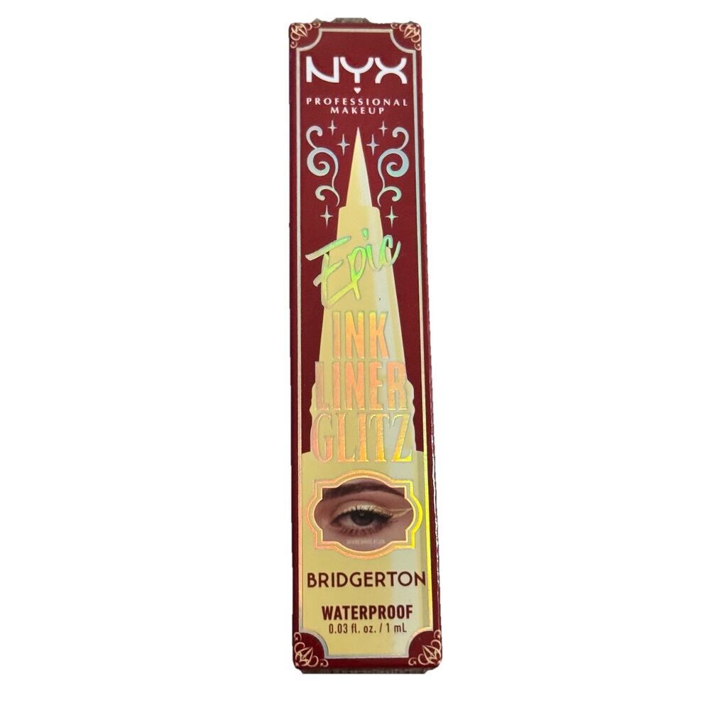 NYX Professional Makeup Bridgeton Collection Epic Ink Liner Glitz Gold NEW